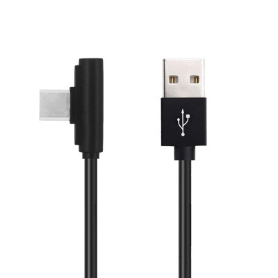 Vinklad USB-C kabel, 1m