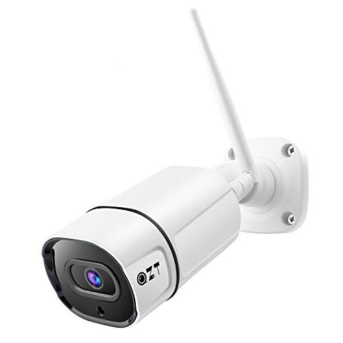 Övervakningskamera Utomhus WIFI, Full HD 3MP, mörkersyn, tvåvägsljud, rörelselarm, Smart Människodetektor