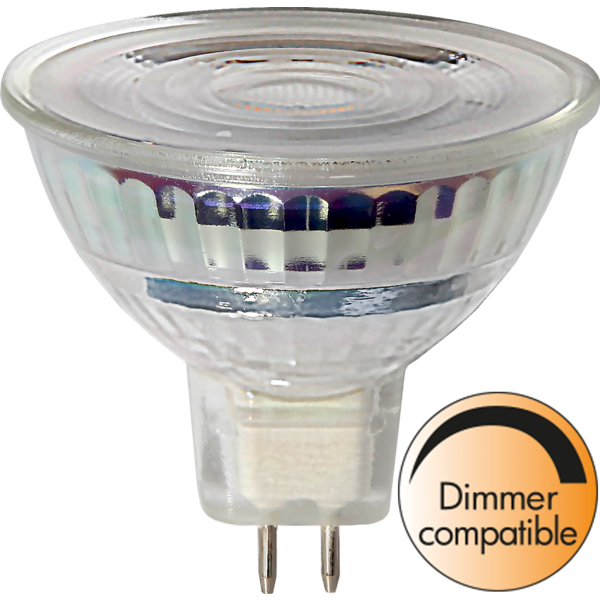 LED-Lampa 800LM, 6,2W GU5,3 MR16 Spotlight Glass