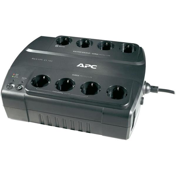 APC Strömbackup BE-700GR, 700VA, 405 Watt 8 utgångar