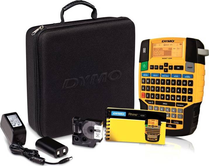 Alternativ bild 1 för Dymo Märkmaskin Rhino 4200 Kit