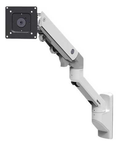 Ergotron HX Monitor arm for wall mounting, white