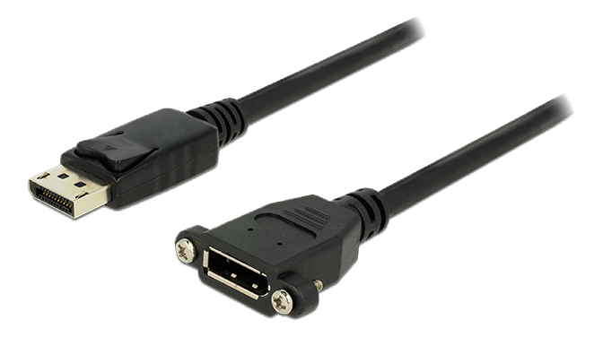 Produktfoto för DeLOCK DisplayPort extension cable - 1 m