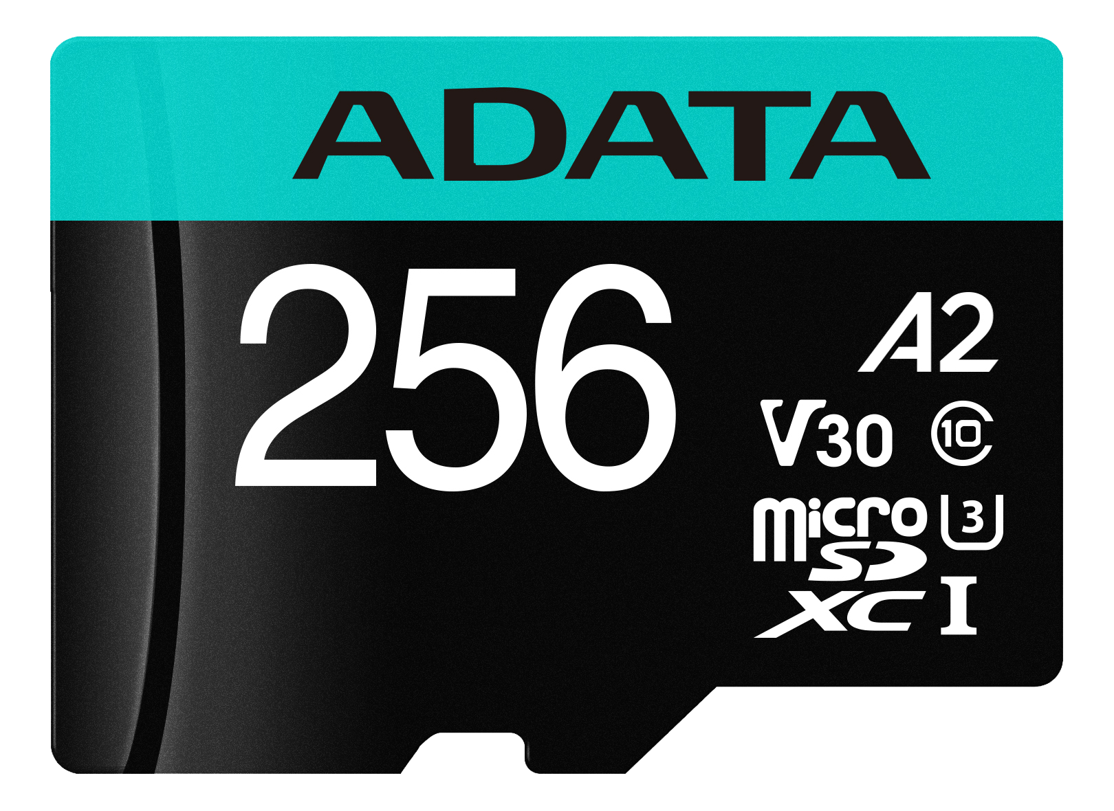 ADATA 256GB MicroSDXC UHS-I U3 V30S A2 R/W:100/80 MB/s