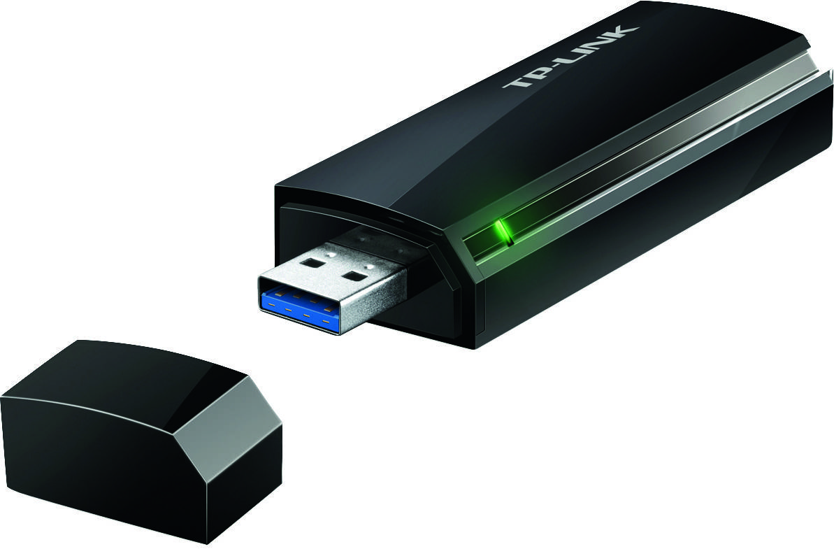 TP-Link AC1200 Trådlös nätverksadapter 1200 Mbps USB 3,0/2,0