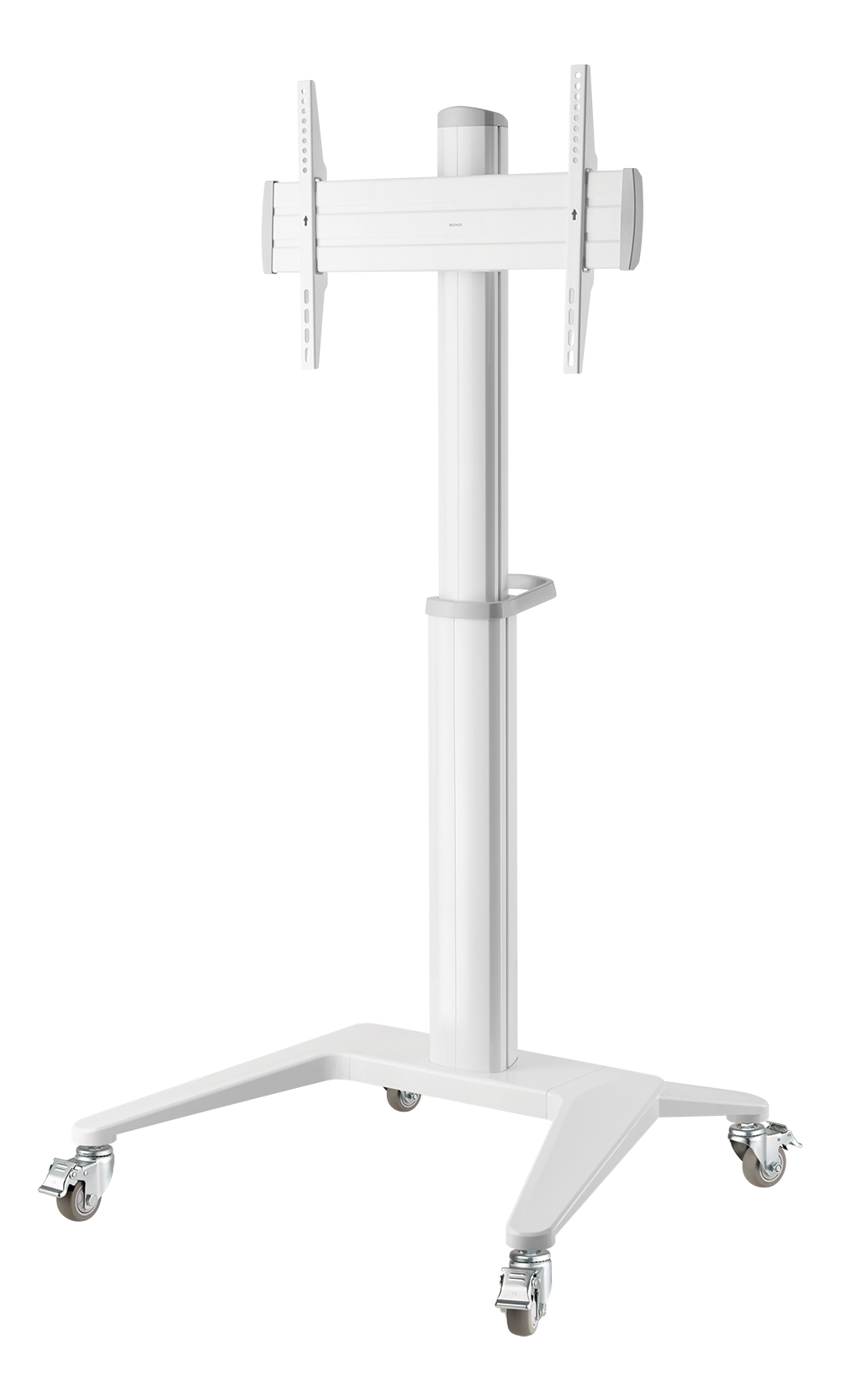 DELTACO Office Display Cart, 37"-70", 70kg, white