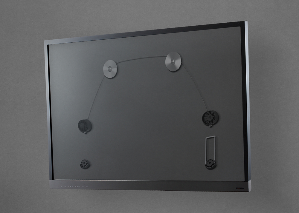 Alternativ bild 1 för Deltaco ultra-slim picture wall 37"-70" 50kg 1 50 kg 70" 100 x 100 mm