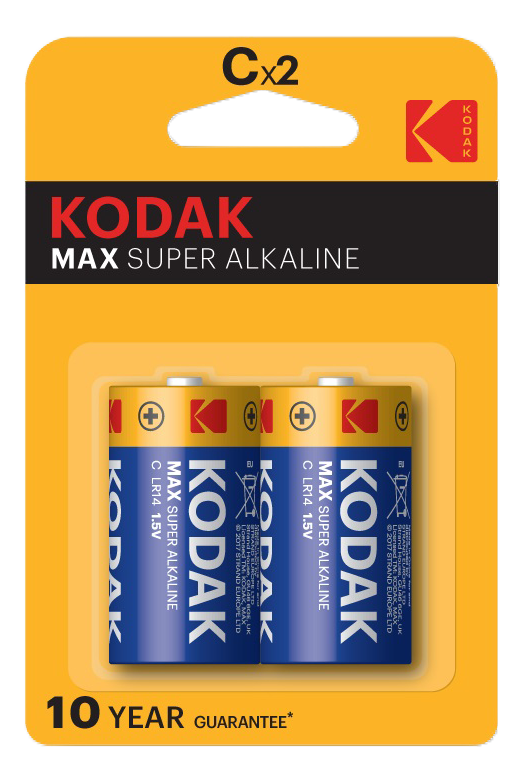 Kodak MAX alkaline C battery