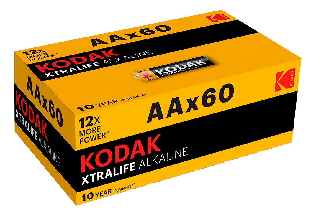 Kodak XTRALIFE alkaline AA battery