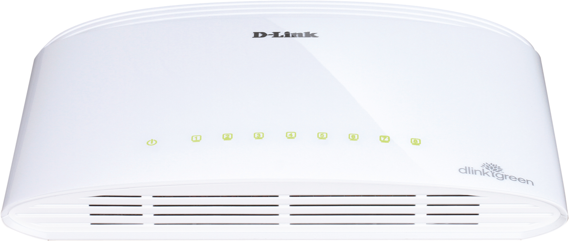 D-Link switch, 8x10/100/1000Mbps, RJ45, bordsm.