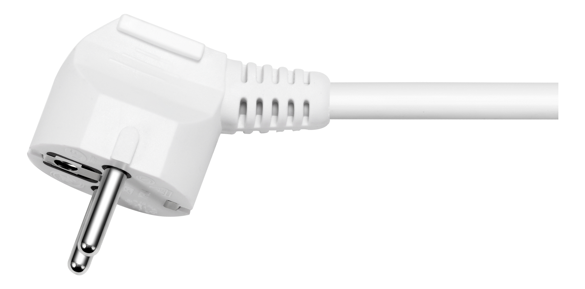 Alternativ bild 1 för DELTACO GT-0602 - Effektband - AC 250 V - 3680 Watt - ingång: power CEE 7/7 - utgångskontakter: 6 (6 x ström CEE 7/3) - 5 m sladd - vit