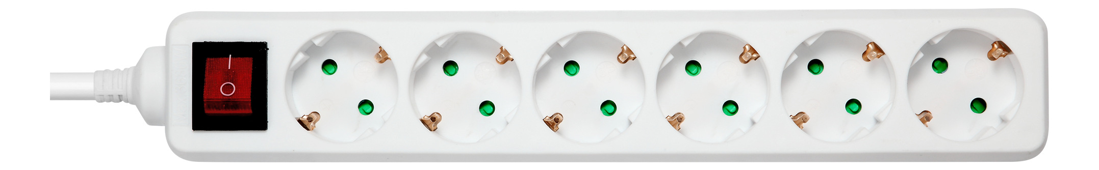 DELTACO outlet 6xCEE 7/3 1xCEE 7/7 switch 5m white | | AlltMobil