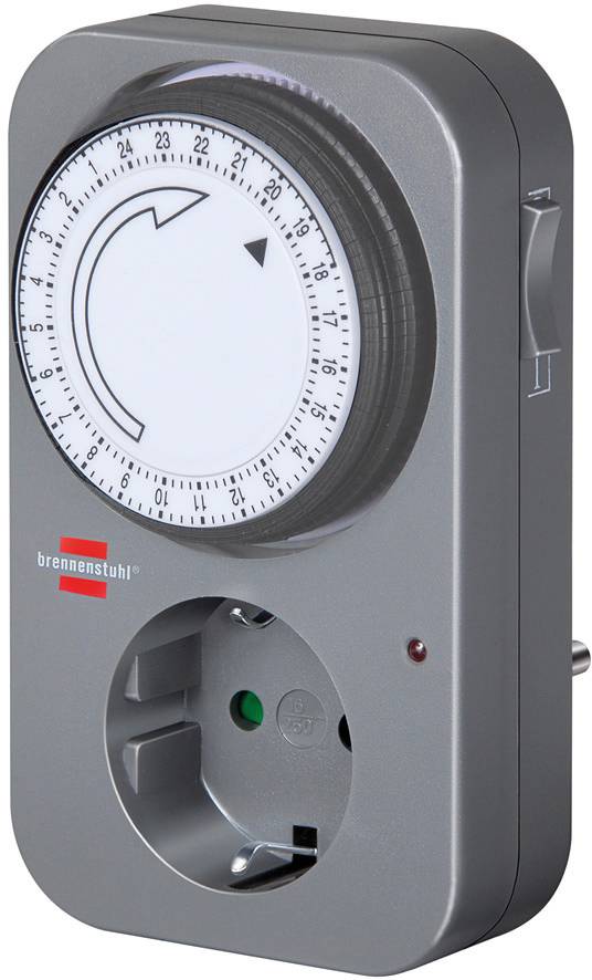 Alternativ bild 1 för Brennenstuhl 24 h Timer MZ 20, Svart