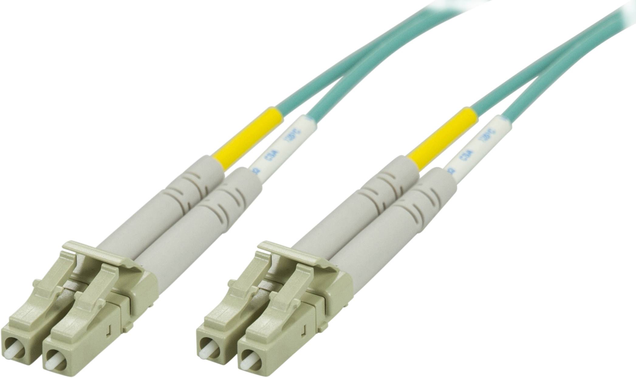 DELTACO OM3 fiberkabel LC - LC, duplex, multimode, 50/125, 5m