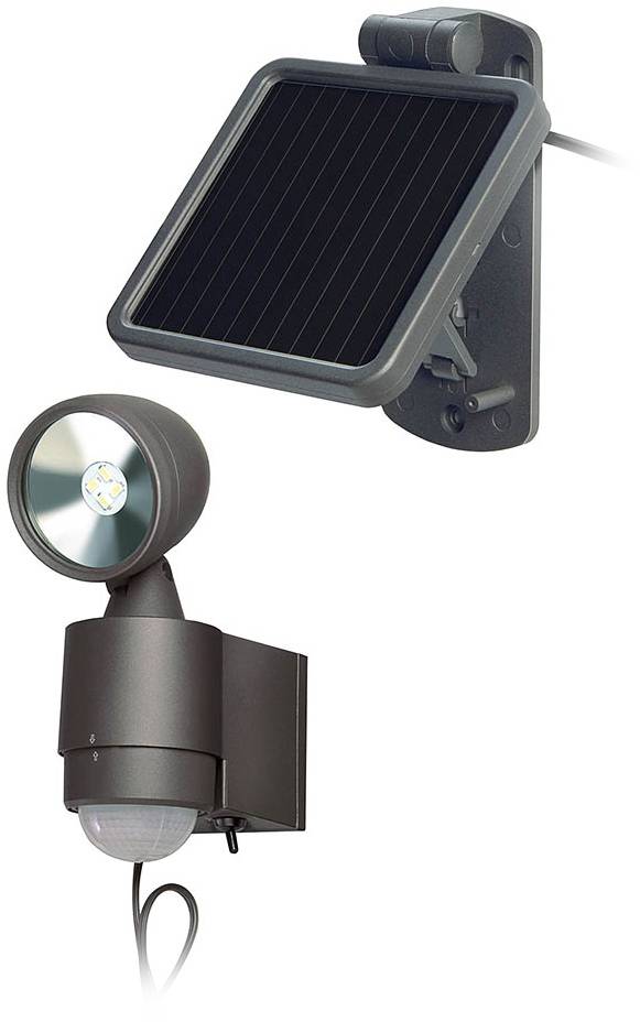 Brennenstuhl Sol 1x4, utomhuslampa med rörelsevakt, 160lm, svart | Hem & Fritid - Belysning - LED-Lampor - Övriga LED-Lampor | AlltMobil