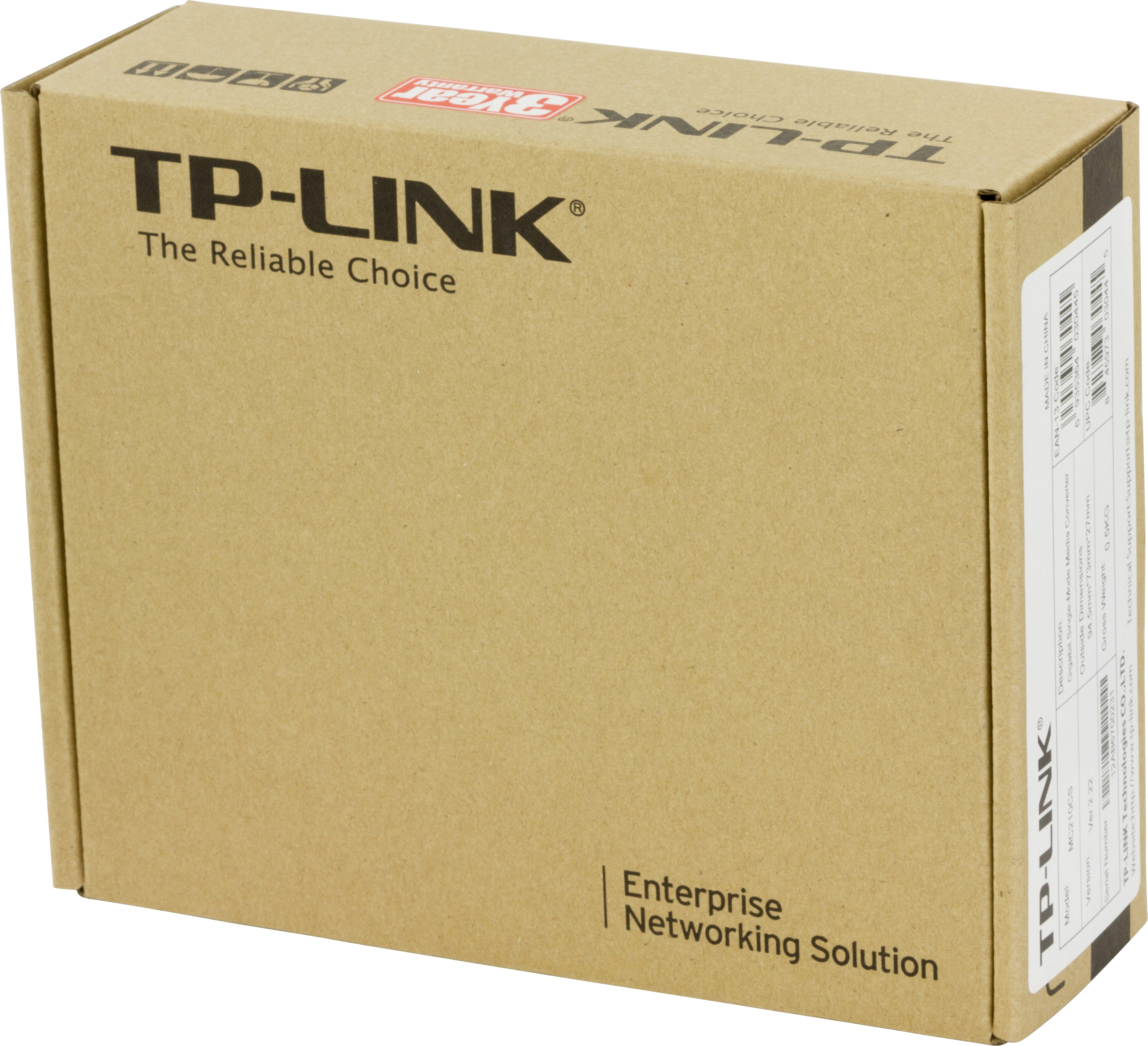 TP-LINK, Fiber SC singlemode - TP(RJ45), 1000 Mbps, 15 km