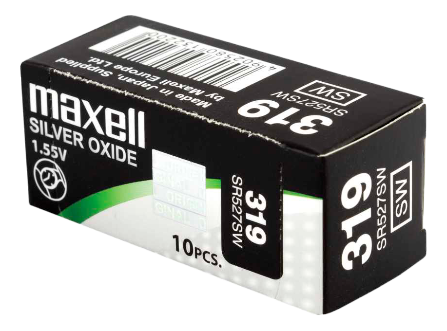 Maxell knappcellsbatteri, Silver-oxid, SR527SW