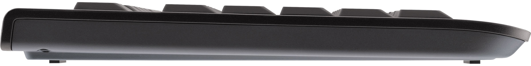 Cherry DC 2000, standardtangentbord inkl. 3-knappars mus, svart