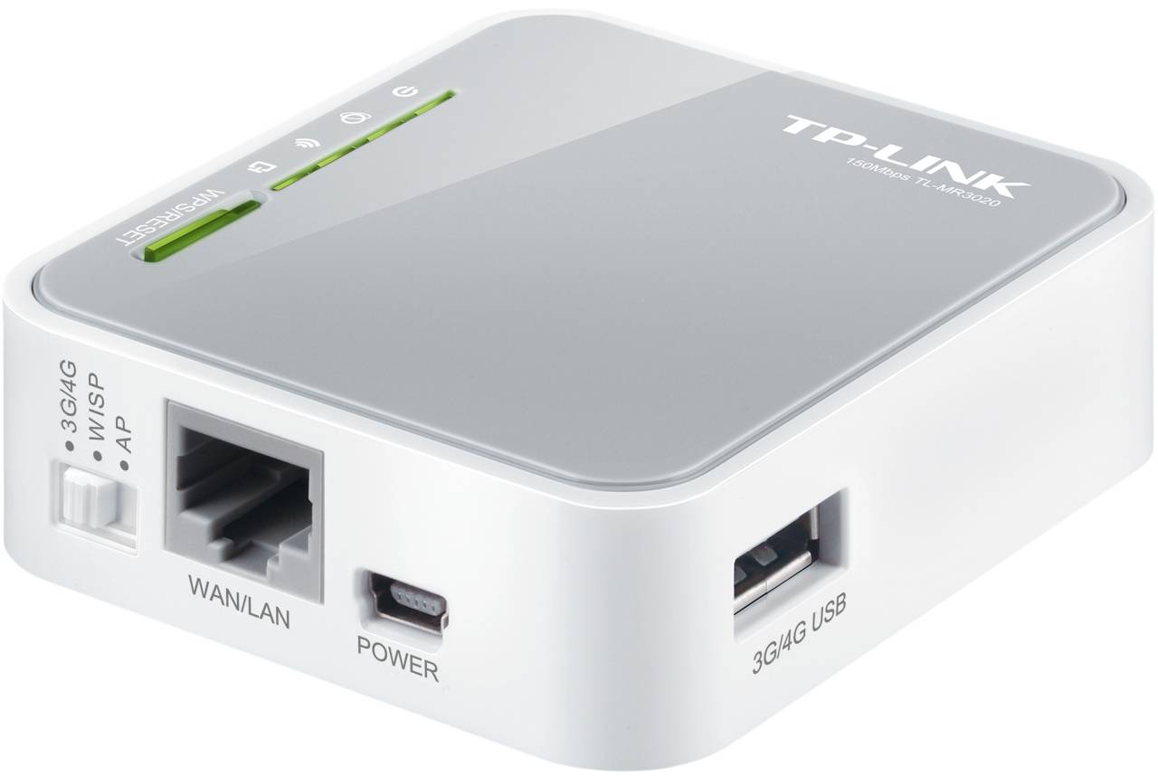 Alternativ bild 1 för TP-Link TL-MR3020 Portable 3G/3.75G Wireless N R - Wireless router N Standard - 802.11n
