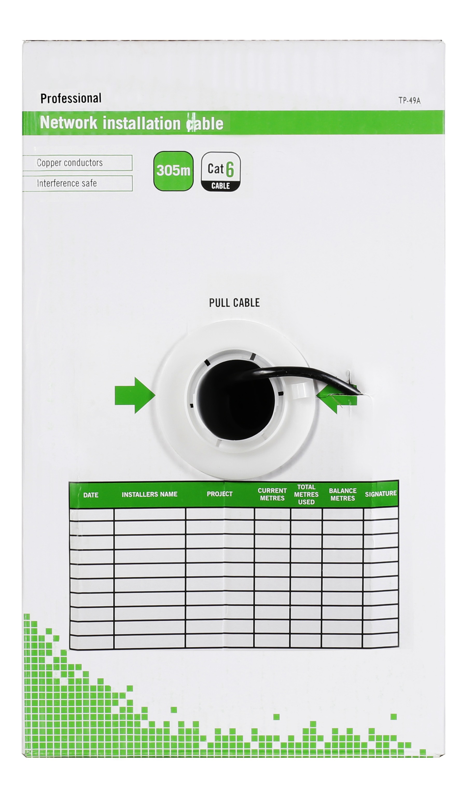 Alternativ bild 1 för U/UTP Cat6 Bulk Cable - 305 m