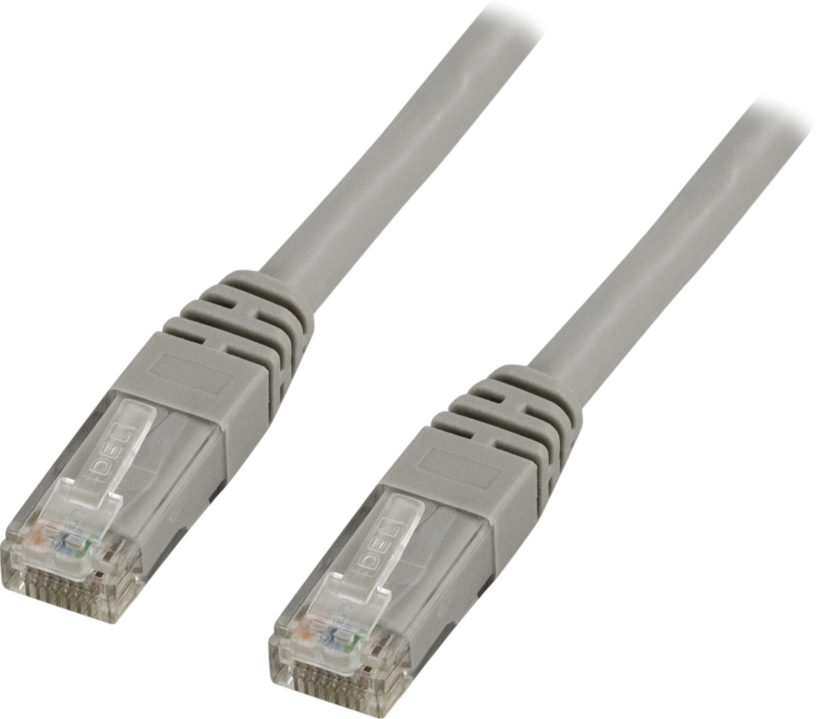 DELTACO U/UTP Cat6 patchkabel, LSZH, 1,5m, grå