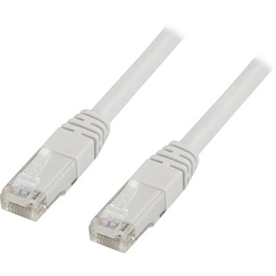 DELTACO U/UTP Cat6 patchkabel, LSZH, 20m, vit