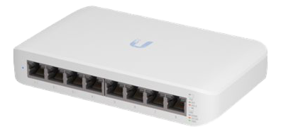 Ubiquiti Unifi 8 Gigabit RJ45 ports including 4 w 802.3at PoE+ ports