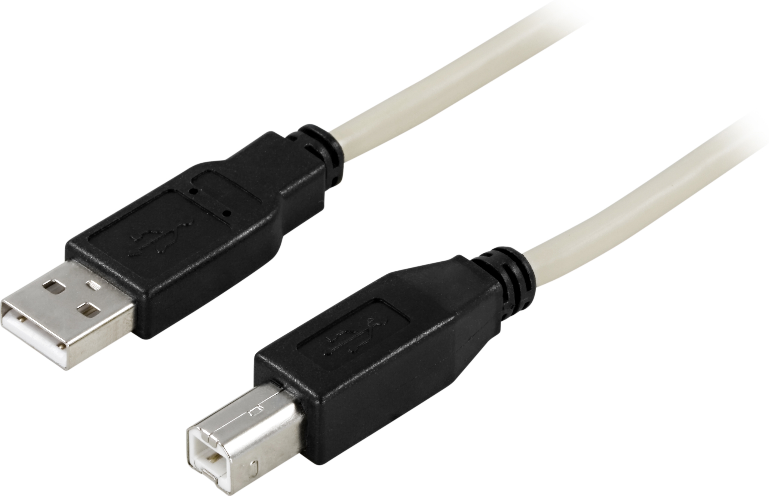 DELTACO USB 2.0 kabel Typ A hane - Typ B hane 5m