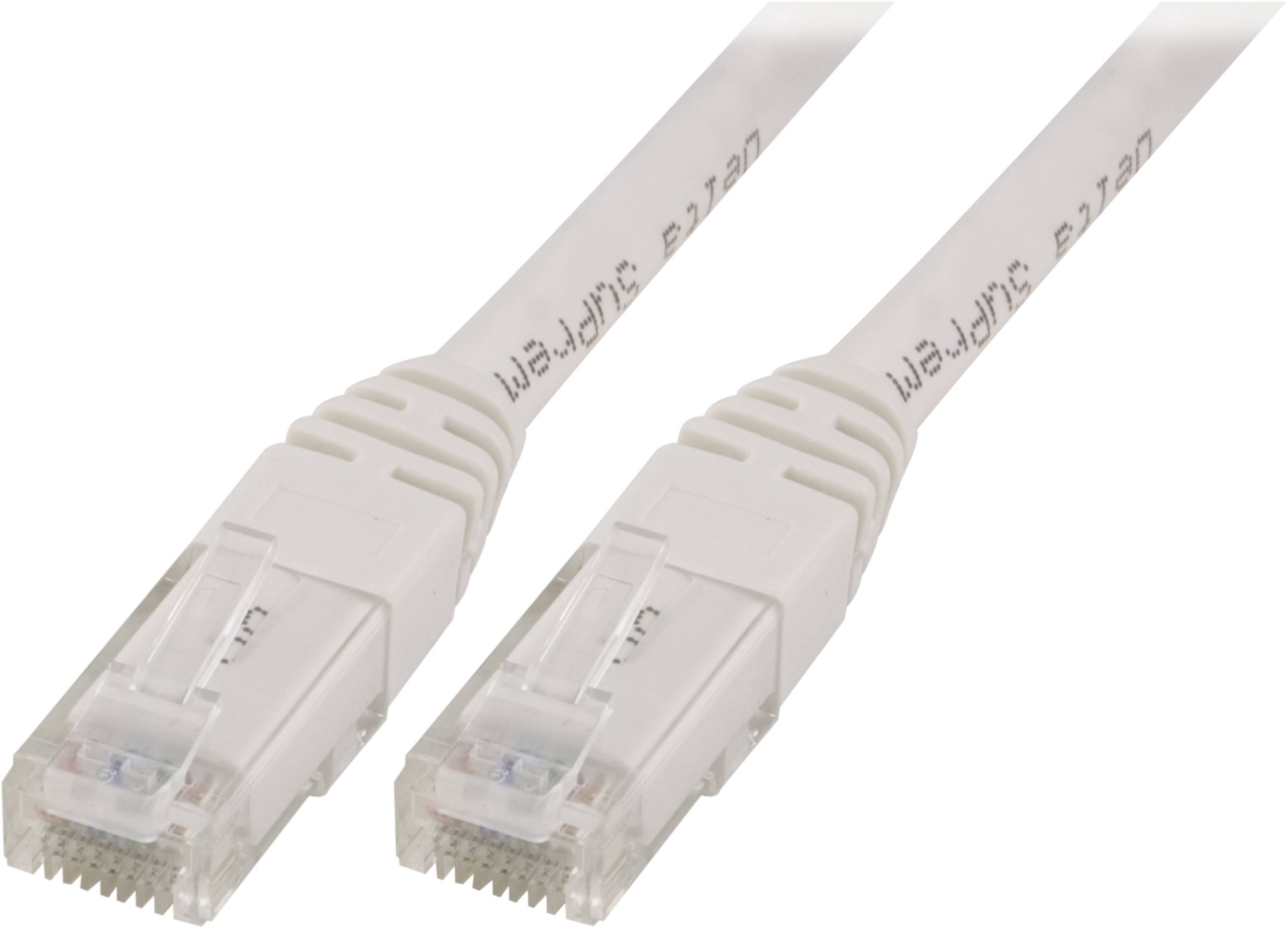 DELTACO U/UTP Cat5e patchkabel 5m, vit