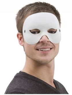 Half Face Eye Mask White