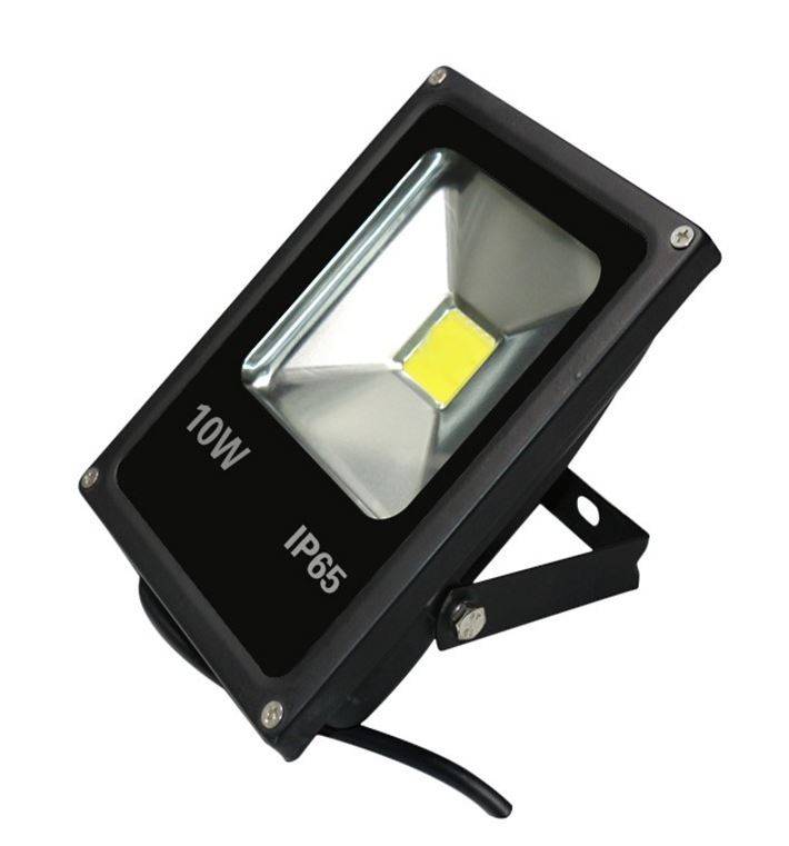 LED strålkastare 10w - slimmad - kallvit | Hem & Fritid - Belysning - Utomhusbelysning - LED Strålkastare - Slim LED-Strålkastare | AlltMobil