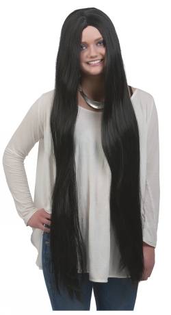 Peruk X-Tra Lång Svart | Hem & Fritid - Maskeradkläder - Peruker | AlltMobil