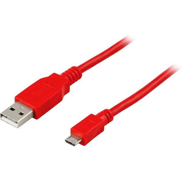 USB 2.0 kabel för laddning/dataöverföring