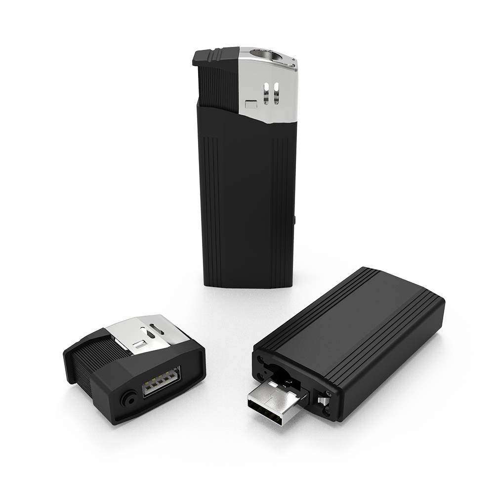 SpyCam PRO Lighter, Spionkamera i Tändare, IP-Kamera, Rörelsedetektion, Ficklampa