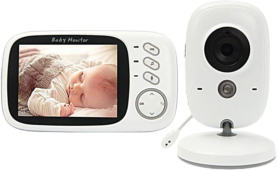 Trådlös Baby Monitor med IR Night Vision och 3,2"" LCD | Hem och trädgård - Företags- och hemsäkerhet - Säkerhetsmonitorer och videokameror | AlltMobil