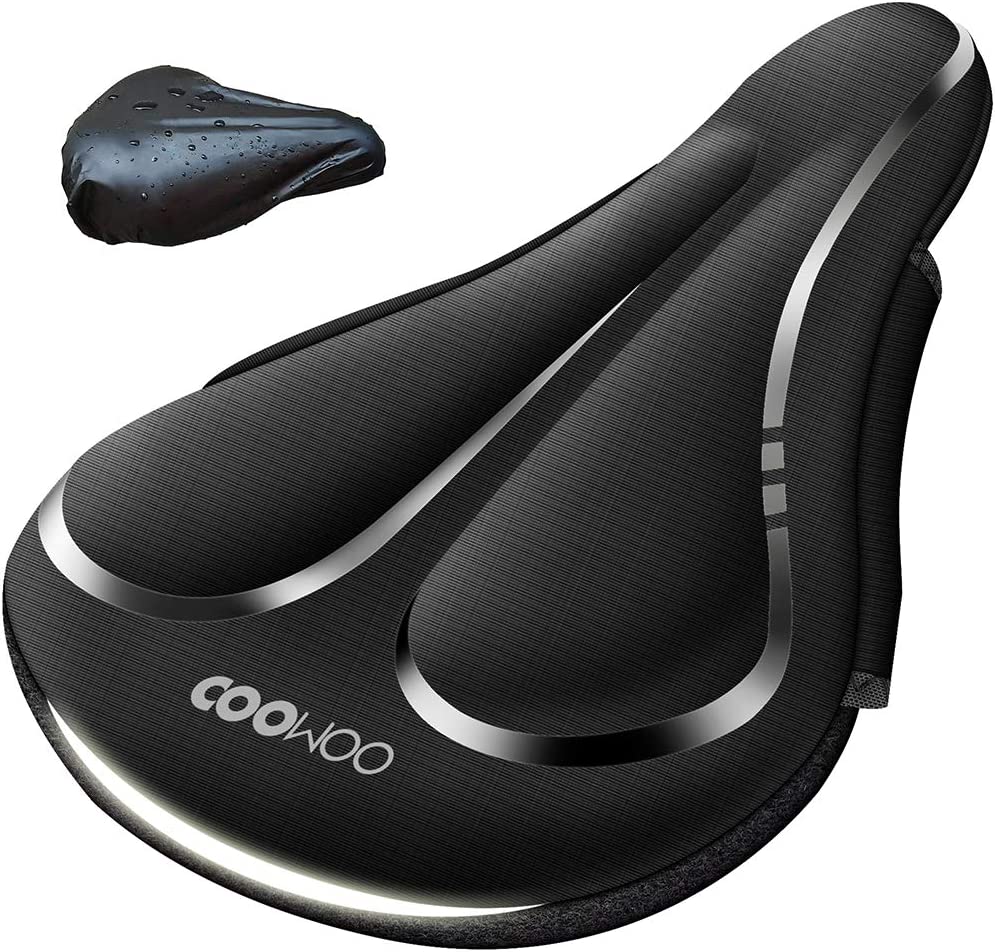 Cykelsäte memory-foam för bästa ergonomi och komfort