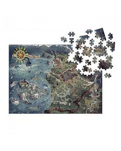 The Witcher 3: Wild Hunt Puzzle: Witcher World Map