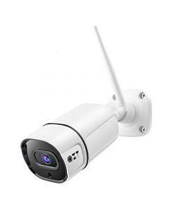 Övervakningskamera Utomhus WIFI, Full HD 3MP, mörkersyn, tvåvägsljud, rörelselarm, Smart Människodetektor