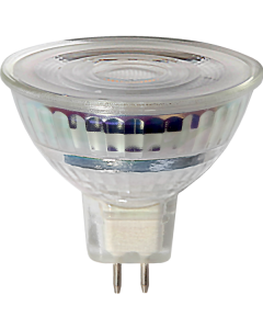 LED-Lampa GU5,3 MR16 Spotlight Glass