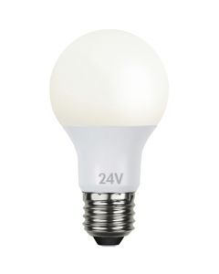 Illumination LED, 24V, Opal E27, 2700K, 6W, 470lm, Lågvolt