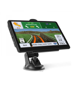 GPS navigator med 7tums skärm och fm-sändare
