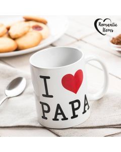 Mugg I Love Papa Romantic Items