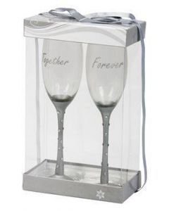 Champagneglas Set Together Forever