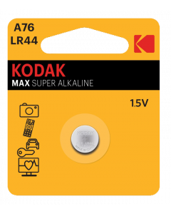 Kodak ULTRA alkaline A76 battery (1 pack)