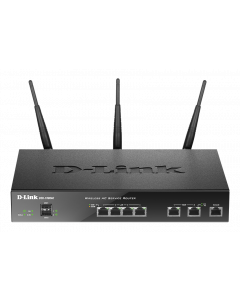 D-LINK DSR-1000AC, Trådlös router med VPN, 802.11ac, svart