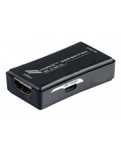 DELTACO HDMI-förlängare, Ultra HD30/60Hz,40/25m, HDCP 2.2, svart