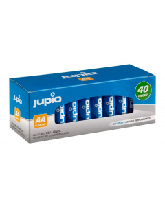 Jupio Alkaline AA Batteries Value Box 40 pcs