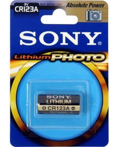 SONY CR123A Lithium Photo batteri 3Volt 1-pack