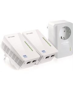 TP-LINK AV500 WiFi Powerline Extender Starter Kit, tre enheter