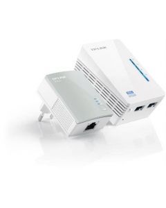 TP-LINK AV500 WiFi Powerline Extender Starter Kit, två enheter, 500Mbps,